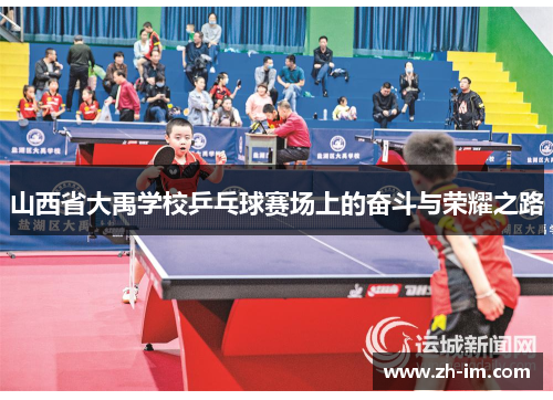 山西省大禹学校乒乓球赛场上的奋斗与荣耀之路