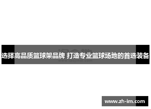 选择高品质篮球架品牌 打造专业篮球场地的首选装备 选择高品质篮球架品牌 打造专业篮球场地的首选装备